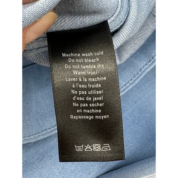 Rag & Bone Suffolk Mini Dress in Pale Blue 00 ($395) - Picture 12 of 12